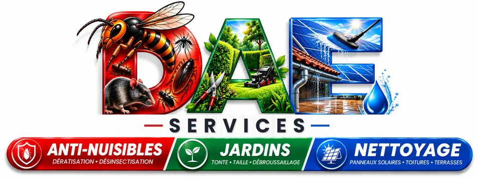 DAE Services 33 : anti-nuisibles, jardins et nettoyage en Gironde