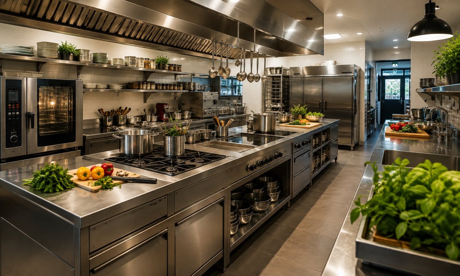 Cuisine de production de traiteur en Gironde